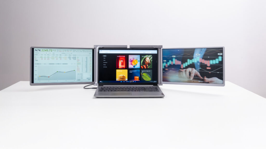 Trimonitör Dual 14"